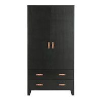Product photograph of Woood Dian Double Wardrobe from Cuckooland