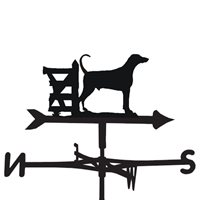 Product photograph of Weathervane In Doberman Design - Large Traditional from Cuckooland