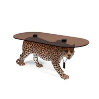 Product photograph of Bold Monkey Dope As Hell Coffee Table - Leopard from Cuckooland