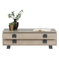 Product photograph of Woood Derby Pine Coffee Table from Cuckooland