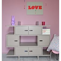 Product photograph of Mathy By Bols Sideboard Kids Dresser In Madaket Design Available In 26 Colours - Mathy Powder Blue from Cuckooland