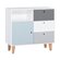 Vox Concept Chest of Drawers in Grey & Blue
