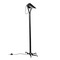 Product photograph of Dutchbone Falcon Floor Lamp In Black from Cuckooland