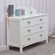 East Coast Toulouse White Dresser & Baby Change Unit with Drawers
