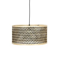 Product photograph of Ellis Bamboo Pendant Light - Small from Cuckooland