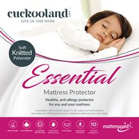Product photograph of Essential Single Waterproof Mattress Protector from Cuckooland