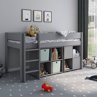 Product photograph of Estella Mid Sleeper Bed With Cube And Desk from Cuckooland
