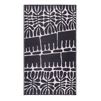 Product photograph of Fab Hab Serowe Outdoor Rug In Black from Cuckooland