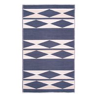 Product photograph of Fab Hab Cairo Outdoor Rug In Natural Black from Cuckooland