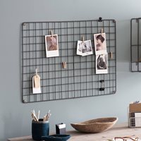Product photograph of Garden Trading Farringdon Wire Memo Board from Cuckooland