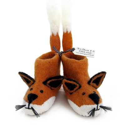 baby fox slippers