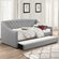 Aurora Upholstered Day Bed in Grey by Flair Furnishings