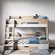 Flick Triple Bunk Bed in Oak by Flair Furnishings