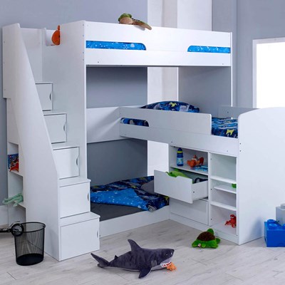 Amazing L Shaped Bunk Beds For Kids, L Shaped Bunk Beds For Kids