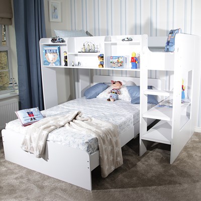 Amazing L Shaped Bunk Beds For Kids, L Shaped Bunk Beds With Stairs