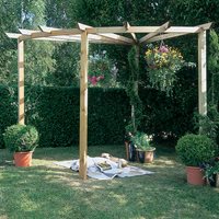 Product photograph of Forest Garden Radial Pergola from Cuckooland