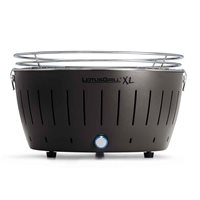 Product photograph of Lotus Grill Xl Bbq In Grey With Free Lighter Gel Charcoal from Cuckooland