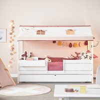 Product photograph of Lifetime Funland 4 In 1 Combination Bed - Lifetime Whitewash from Cuckooland