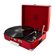 GPO Attache Record Player Turntable Suitcase in Red