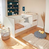 Product photograph of Galipette Celeste Convertible 5 In 1 Cot Bed from Cuckooland