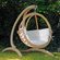Globo Garden Hanging Chair & Stand in Natura Cream