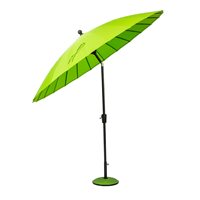 Product photograph of Geisha Garden Parasol In Lime Green from Cuckooland