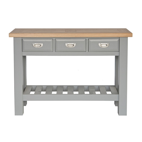 WILLIS & GAMBIER GENOA CONSOLE TABLE in Oyster Grey