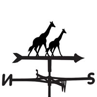 Product photograph of Weathervane In Giraffe Design - Large Traditional from Cuckooland