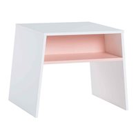 Product photograph of Vox Tuli Kids Stackable Desk In White Pink from Cuckooland