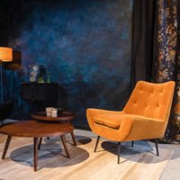 Product photograph of Dutchbone Glodis Lounge Chair - Whiskey from Cuckooland