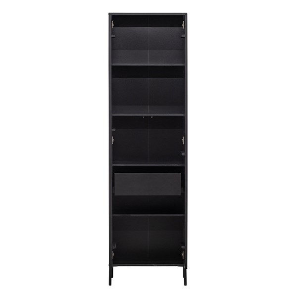 Woood Gravure Tall Cabinet With Drawer - Woood | Cuckooland