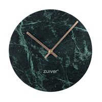 Product photograph of Zuiver Marble Time Wall Clock In Green from Cuckooland