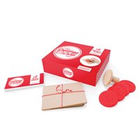 Card Making Kit with Wooden Stamp Set