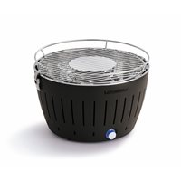 Product photograph of Lotus Grill Bbq In Grey With Free Lighter Gel Charcoal from Cuckooland