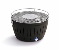 Lotus Grill BBQ in Grey with Free Lighter Gel & Charcoal