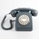 GPO 746 Retro Rotary Dial Phone in Grey