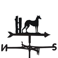 Product photograph of Weathervane In Greyhound Design - Large Traditional from Cuckooland