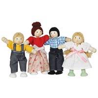 Le Toy Van Doll Family Set of 4