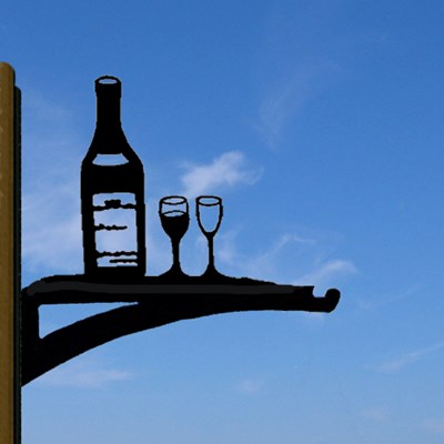 Profiles Range Hanging Basket Bracket Wine Design 