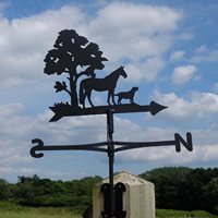 Product photograph of Dreams Horse Weathervane - Large Traditional from Cuckooland