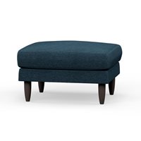 Hutch Rise Textured Weave Footstool 