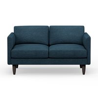 Hutch Rise Textured Weave 2 Seater Sofa in a Box with Curve Arms 