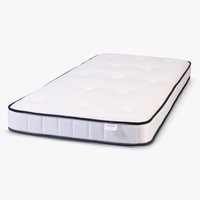 Product photograph of Orthosupport Anti-allergy 1000 Pocket Sprung Mattress 90 X 190cm from Cuckooland