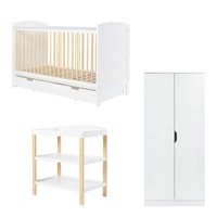 Ickle Bubba Coleby Scandi Classic 3 Piece Furniture Set and Under Drawer