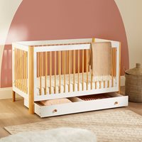 Ickle Bubba Tenby Classic Cot Bed With Under Drawer 