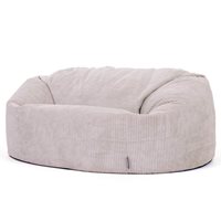 Product photograph of Icon Soul Giant Cord 2 Seater Bean Bag - Navy Blue from Cuckooland