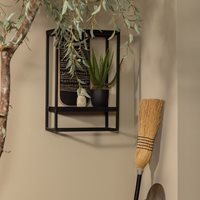 Product photograph of Woood Febe Metal Wall Rack from Cuckooland