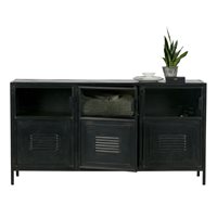 Product photograph of Woood Ronja Industrial Metal Sideboard from Cuckooland