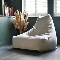 Product photograph of Extreme Lounging Mighty B Teddy Indoor Bean Bag - Heather from Cuckooland