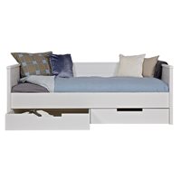 Product photograph of Jade Day Bed With Optional Storage Drawers By Woood from Cuckooland